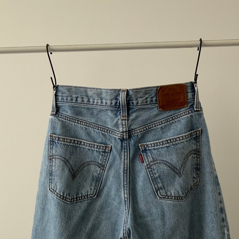 LEVIS DAD Blue Denim Jeans - Picture 3 of 4